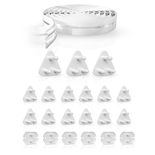 Image of Lifelong Cuppy Baby Safety & Protection Kit 4 in 1 | 12 Small 3 Pin, 3 Large 3 Pin, 6 Two Pin Guards, 12 Safety Belts | Drawer & Child Lock for Cupboard, Baby Proofing, Kids Safety, Switch Board Cover (LLCSK02)