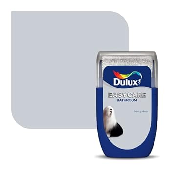 Dulux Easycare Bathroom Tester Paint, Misty Mirror, 30 ml