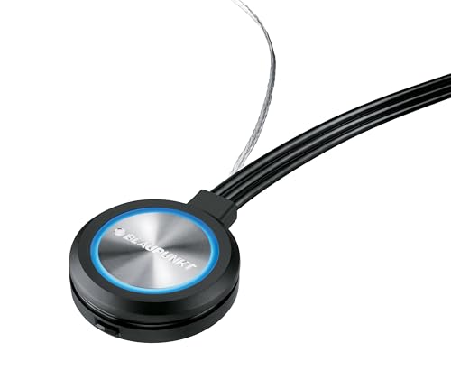 Blaupunkt Antenna Attiva Per Parabrezza, Funline Fm/Am, Dab/Dab+, Colore Nero, Trasparente