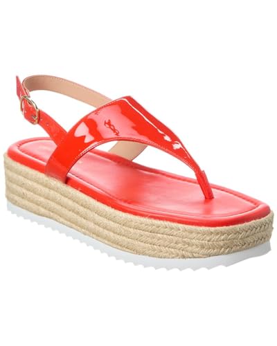 Stuart Weitzman Mel Patent Espadrille Flatform...