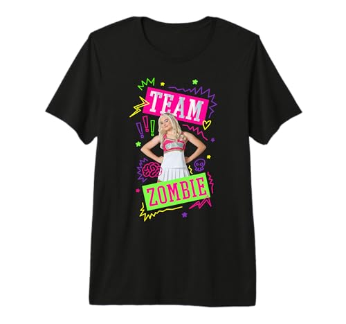 T-shirt Disney Zombies Addison Team vêtement imprimé premium pour enfants et ados