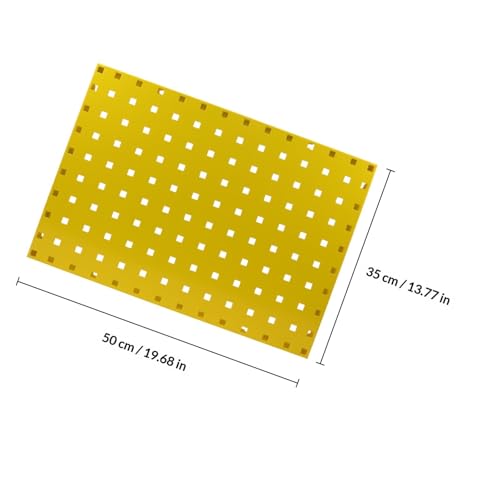Panel Metálico Perforado 50x35 de Alta Resistencia para Colgar Herramientas 2