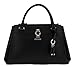GUESS Jorah Luxury Satchel Black immagine
