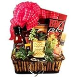 Gift Basket Village The Grill-Master, Deluxe - Grilling Gift Box for Men with BBQ Sauce, Nuts and More, 7 Pound (Pack of 1)