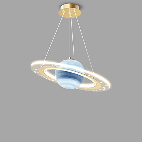 Chambre d'enfant lustre étoile avec abat-jour sphérique et luminaire terre suspendu