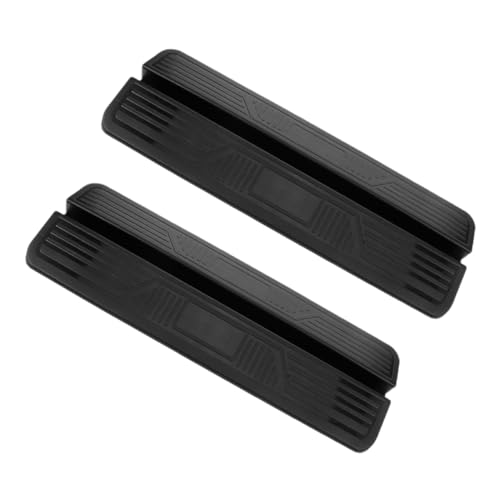 Angoily 2Pcs Adjustable Ramp for Home Steps Easy Installation Pet Ramps for Living Bedroom Kitchen Prevents Tripping for Safety