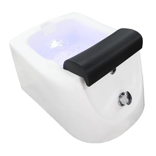 Spa de pies con masaje acrílico blanco
