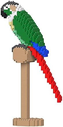 best pellets for green cheeked conures that your birds will love 8 JEKCA Green Cheek Conure 01S-M02 | Parrot Plastic Building Blocks | Age 14+