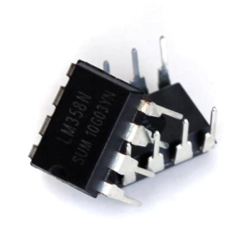 10 x LM358N Low-Power-8-Pin Dual Operationsverstärker
