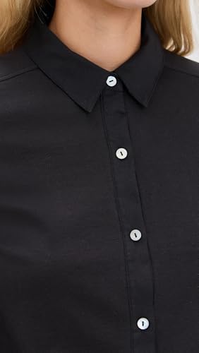 Image of Theory Women's Riduro Long Sleeve Button Down