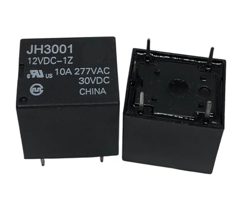 Relais JH3001 12VDC-1Z T73C-10A à 5 broches pour circuit imprimé