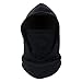 DAG Gear Hooded Scarf (Black Solid)