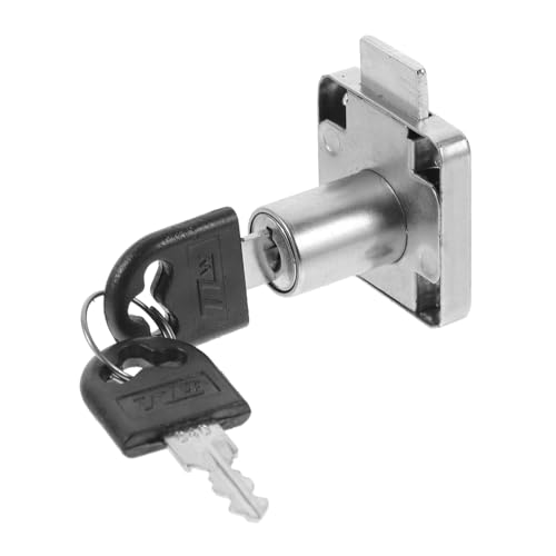Veemoon Drawer Lock Display Cabinet Metal Lock with Keys for Electric Box File Cabinet Stainless Steel for Drawers