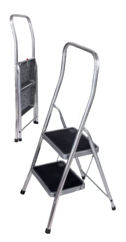 FACAL 1006364 Sgabello Alluminio Super Effe, 2 Passi