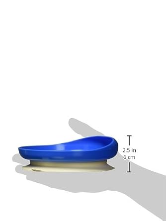 SP Ableware 64215 Scooper Plate with Suction Cup Base