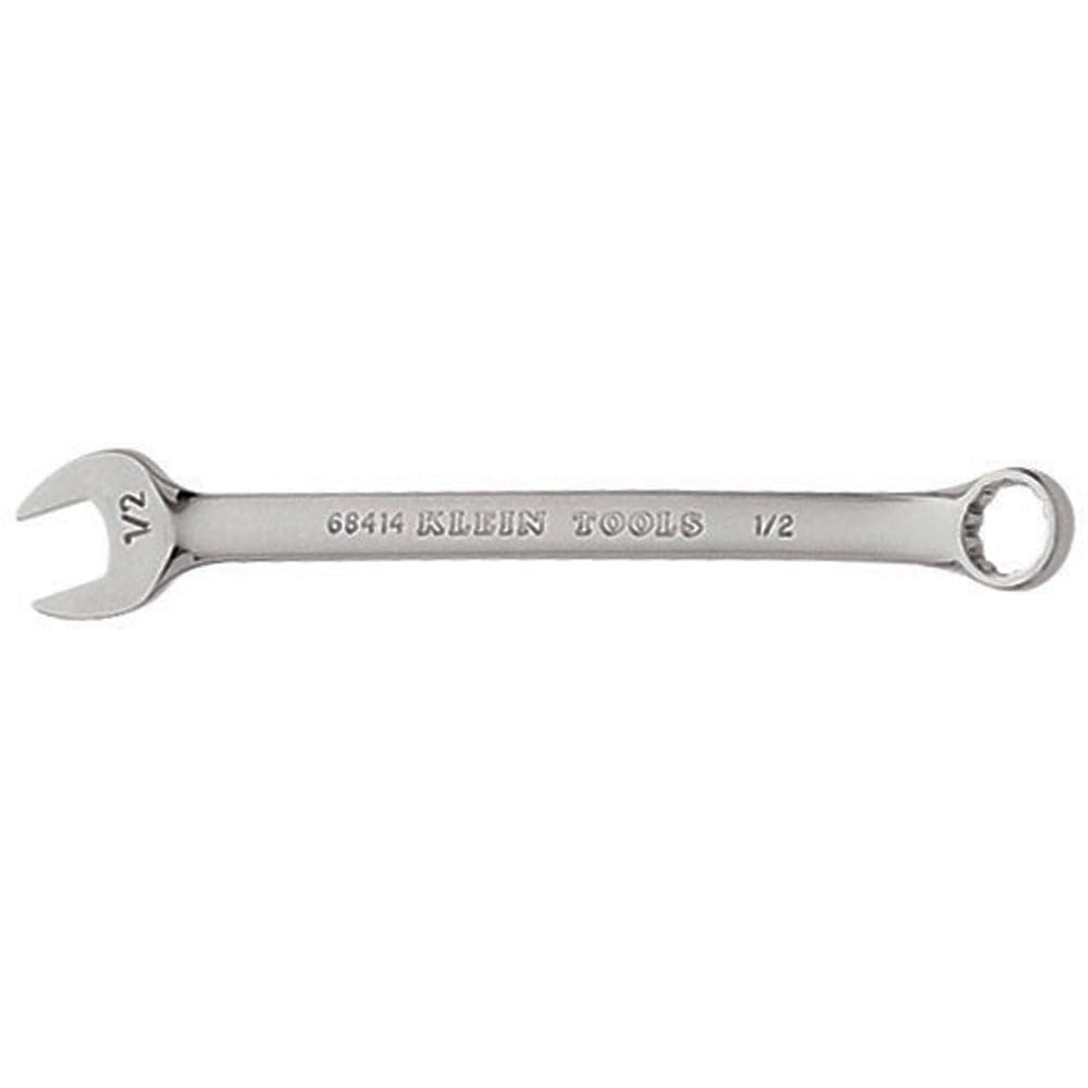 Klein Tools 68461 Open-End Wrench 3/8-Inch, 7/16-Inch Ends