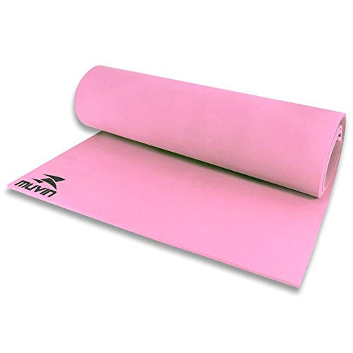 Tapete Para Yoga em EVA Muvin Basics - Tamanho 180cm x 60cm x 0,5cm - Indicado Para Iniciantes - Col