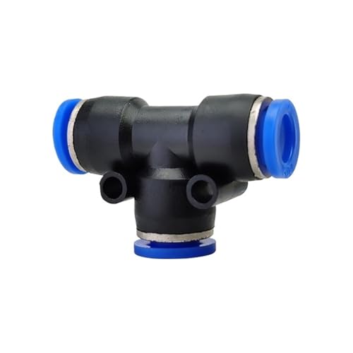 Raccord pneumatique droit PE 14mm pour tube polyuréthane PU PY PK