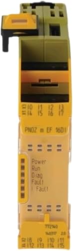 Module PNOZ m EF 16DI résout les arrêts machines, relais 772140 fiable