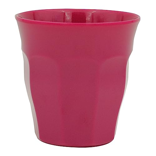 Rice Gobelet moyen en mélamine fuchsia framboise