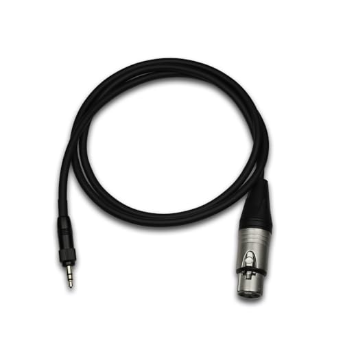 Câble XLR vers 3,5 mm pour brancher un micro de studio sur un appareil photo