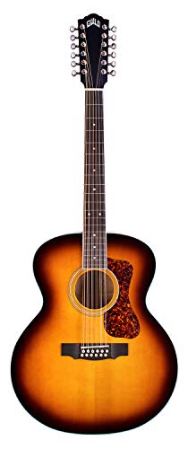 Guild F-2512E Deluxe Maple Antique Burst – guitare électro-acoustique 12 cordes - Les Beatles, Paul McCartney, John Lennon, RIngo Starr, George Harrison Guild F-2512E Deluxe Maple Antique Burst - guitare électro-acoustique 12 cordes – Image 3