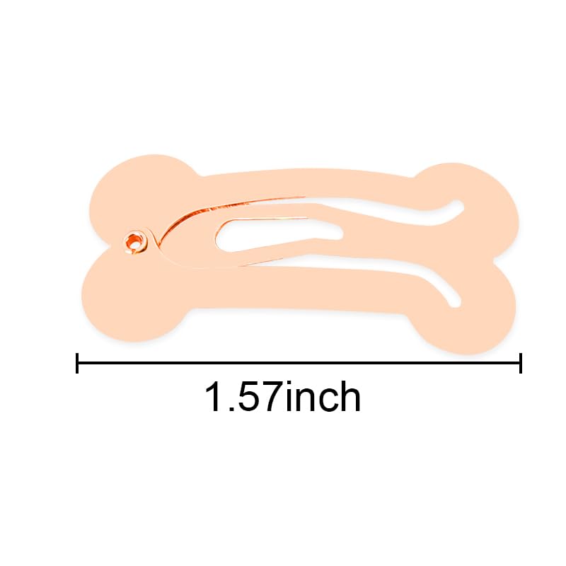 Miniatura 6 de Pinzas para el cabello de metal a presión para mujeres y niñas, pinzas pequeñas para el cabello, pasadores para el cabello, 10 unidades, doradas,