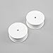 TEAM LOSI RACING Front Wheel Stiffezel (2): 22 4.0, Hex White, 12mm