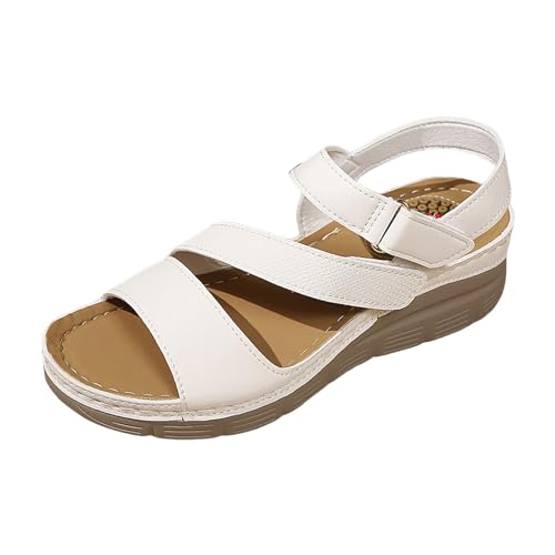 Mules plates pour femmes soulageant les pieds sensibles avec semelle compensée souple
