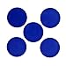 Tdoutop Replacement Pucks for Game Tables, 62mm Size, Set of Five, Blue
