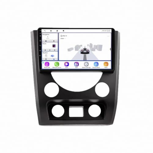 Radio de coche 2 DIN para Seat Leon 2 con Bluetooth y control por voz Siri manos libres