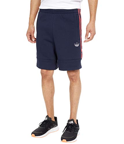 adidas Sport SweatShorts - Bermuda de Sport en Molleton Noir avec Poches pour Homme