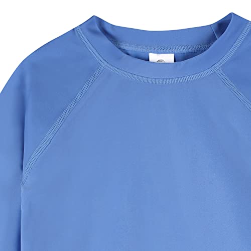 Image of Gerber Baby & Toddler Boys & Girls UPF 50+ Long Sleeve Rashguard Swim Shirt
