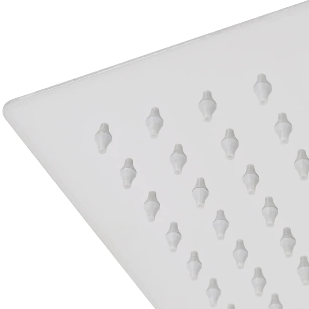 Cabezal de Ducha Efecto Lluvia Acero Inoxidable 30x40 cm Alcachofa Ducha Alta PresióN