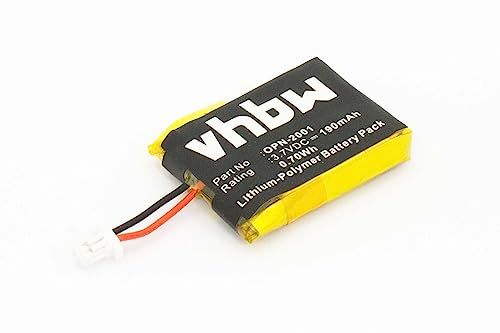 batteria compatibile con Opticon OPN-2001 OPN-2002 OPN-2003 OPN-2004 OPN-2005 OPN-2006 lettore di codici a barre POS 190mAh 3.7V Li-Poly - Sostituisce