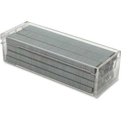 Bostitch Premium Standard Staples in Clear Plastic Box, 1/4 Inch Leg, 5,000 Per Box (BOSSB10) image 1