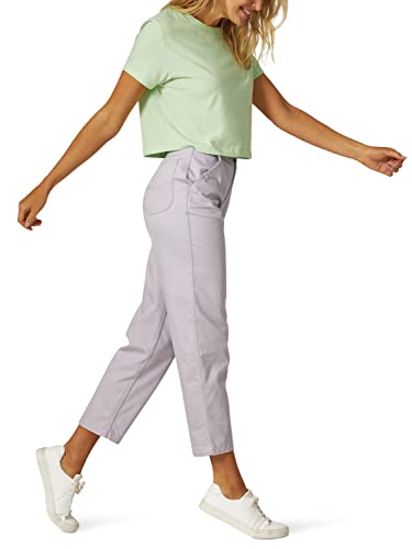 Lee Women's High Rise Chetopa Flat Front Chino Pant3