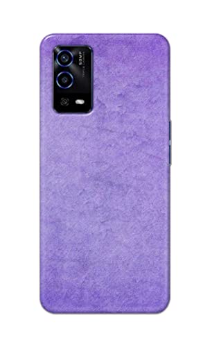 Image of Plain Purple Hard Back Case Cover for Oppo A55 Back Cover -(J5) VNS2226