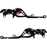 Leve freno e frizione regolabili CNC per moto Ducati 848/EVO MULTISTRADA 1200/S STREETFIGHTER S 848 MONSTER 1200.
