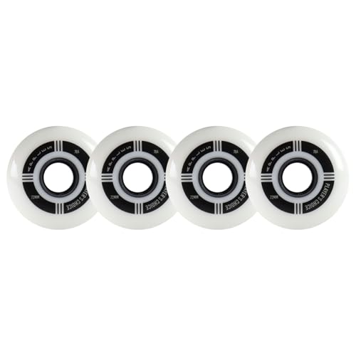 Player's Choice Indoor Roller Hockey Wheels 72mm Apples 78A 4-Pack