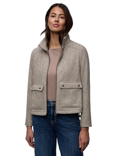 Street One Jacke mit Stehkragen light terra mocha mel. 34