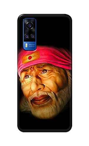Image of PRINTFIDAA Sai Baba Lord Shiridi Great God Hinduism Religious Hard Back Cover for Vivo Y51 / Vivo Y51A / Vivo Y31 Back Cover -(P6) KAT1002
