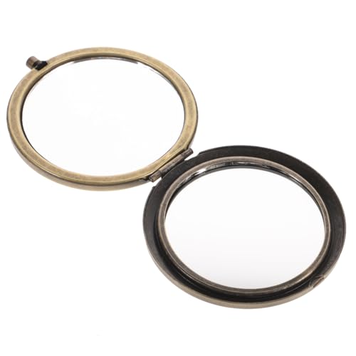 DOITOOL Vintage Compact Makeup Mirror Travel Mirror for Women High-Definition Reflection Elegant Design for Outdoor Use for All Ages