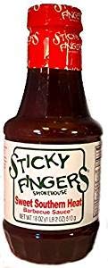 Sticky Fingers Sweet Southern Heat Barbecue Sauce - Pack of 6