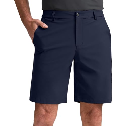 Shorts casuales para hombre con cintura elástica miniatura 1