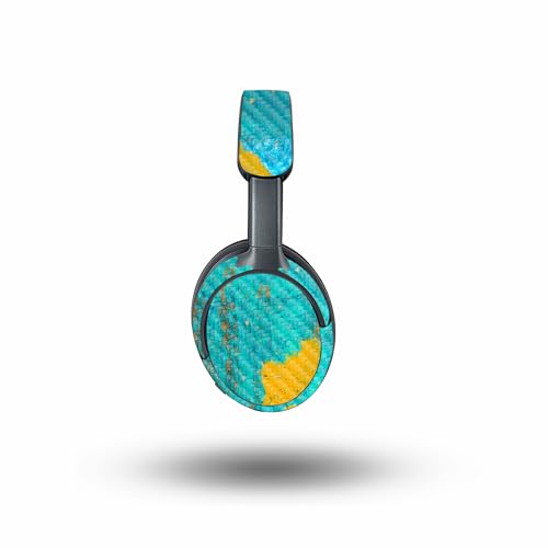 Image of MightySkins Carbon Fiber Skin Compatible with Bose QuietComfort Ultra - Acrylic Blue | Protective, Durable Textured Carbon Fiber Finish | Easy to Apply