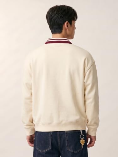 Image of Lymio Sweatshirt for Men | Unisex T-Shirt Type Sweatshirt | Lightweight Full Sleeve Regular Fit (Also Available in Packs) (SSM-W-01-02)