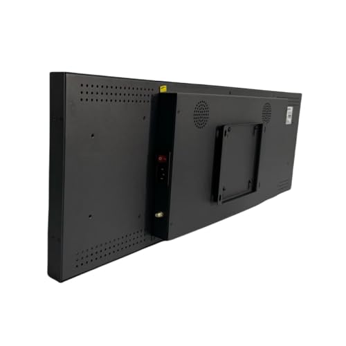 Image of 24.5 Inch (597.9x168.2mm Viewable) Commercial Ultra-Wide LCD Shelf Display | Android Stretched Bar Screen | Cloud, App & USB Playback