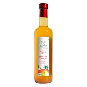Theo’s Naturals Organische Appelciderazijn, natuurlijk troebel & ongefilterd (500 ml)