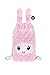 Produktbild Alilo® Funny Bunny Bag - Kinder-Tragetasche Honey Bunny und viel mehr - Stofftasche Rucksackgurte Kinderrucksack (Pink)